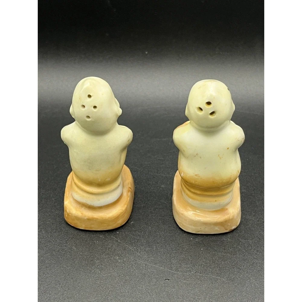Vtg Billycan and Billycant Salt‎ & Pepper Shakers 1950s Made in Japan 3